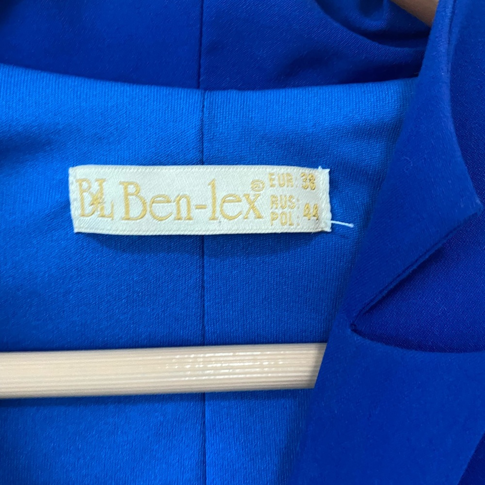 BL BEN-lex Blue maxi woman’s dress - Picture 3 of 7